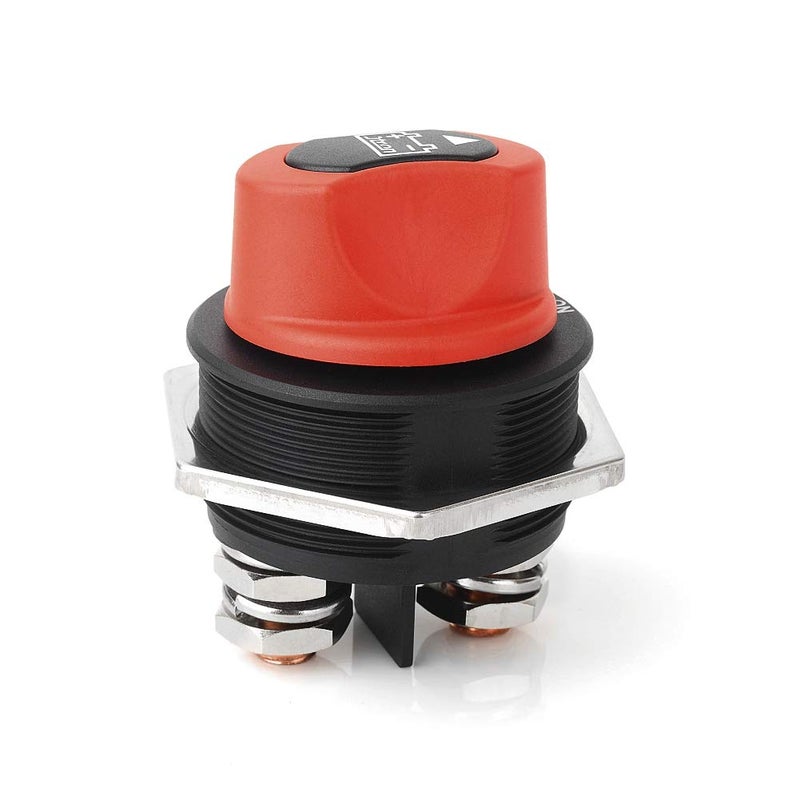 Jtron Battery Switch Jtron MAX 12-32V DC 300A Cont 450A INT Battery Power Cut Master Switch Disconnect Isolator for Car Vehicle RV and Boat (ON-OFF/300A). - Image 5